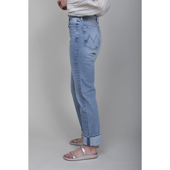 MOTHER Women's High Rise Jeans in Light Blue - Picture 11 of 12